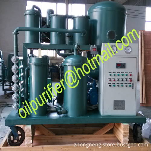 Advanced type Coolant Fluids Oil Filtration Plant, Vacuum Oil Dehydration Plant, waste Oil Disposal Machine